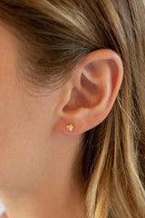 Heart Studs - Gold Filled - Shake Your Bon Bon