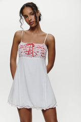 Imani Cotton Mini Dress ~ Sweet Bloom - Shake Your Bon Bon