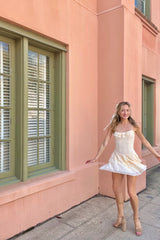 In Full Swing Lace Mini Dress - Shake Your Bon Bon