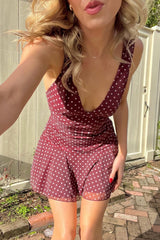 In the Groove Mesh Mini ~ Polka Dot - Shake Your Bon Bon