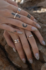 Island Band Ring ~ Gold - Shake Your Bon Bon