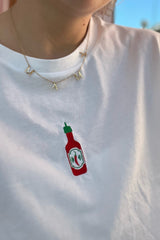 It's the Little Things Boxy Tee ~ Hot Sauce - Shake Your Bon Bon