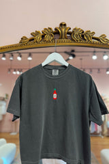 It's the Little Things Boxy Tee ~ Hot Sauce - Shake Your Bon Bon