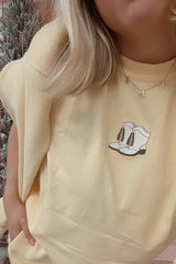 It's the Little Things Boxy Tee ~ Mardi Boots - Shake Your Bon Bon