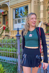 It's the Little Things Ribbed Baby Tee ~ Christmas Shotgun House - Shake Your Bon Bon