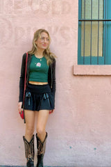 It's the Little Things Ribbed Baby Tee ~ Christmas Shotgun House - Shake Your Bon Bon