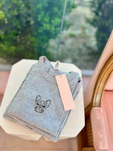 It's the Little Things Ribbed Baby Tee ~ Frenchie - Shake Your Bon Bon