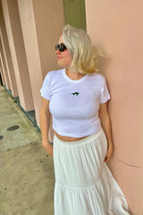 It's the Little Things Ribbed Baby Tee ~ Gator - Shake Your Bon Bon