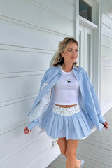 It's the Little Things Ribbed Baby Tee ~ Magnolia - Shake Your Bon Bon