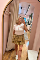 It's the Little Things Ribbed Baby Tee ~ Nutcracker - Shake Your Bon Bon