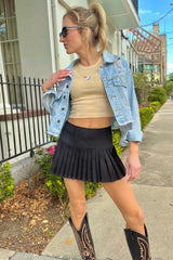 It's the Little Things Ribbed Baby Tee ~ Pelican - Shake Your Bon Bon