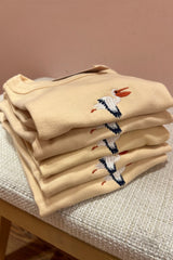It's the Little Things Ribbed Baby Tee ~ Pelican - Shake Your Bon Bon