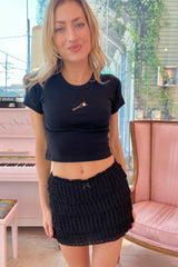 It's the Little Things Ribbed Baby Tee ~ Sushi Roll - Shake Your Bon Bon