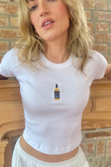 It's the Little Things Ribbed Baby Tee ~ Tennessee Whiskey - Shake Your Bon Bon