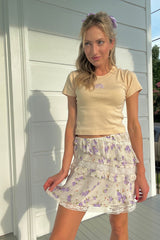 It's the Little Things Ribbed Baby Tee ~ Tiger - Shake Your Bon Bon