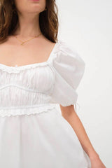 Jackson Mini Dress ~ Ivory - Shake Your Bon Bon