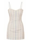 Jayna Dress ~ Cinched Blue - Shake Your Bon Bon
