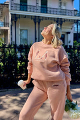 Joie De Vivre Floral Jogger - Shake Your Bon Bon