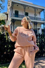 Joie De Vivre Floral Jogger - Shake Your Bon Bon