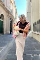 Joie De Vivre Ribbed Baby Tee - Shake Your Bon Bon
