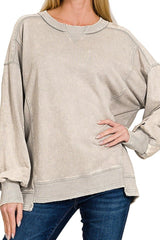 Just Breathe Pullover - Shake Your Bon Bon