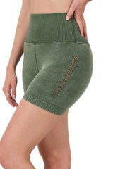 Just Breathe Seamless High Waisted Short - Shake Your Bon Bon