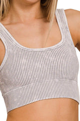Just Breathe Square Neck Top - Shake Your Bon Bon