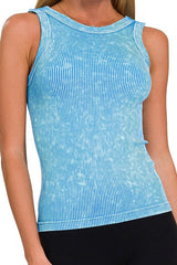 Just Breathe Tank Top - Shake Your Bon Bon