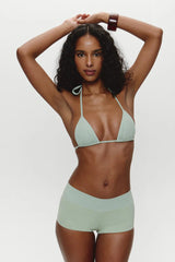 Kacey Cheeky Swim Shorts ~ Minty - Shake Your Bon Bon
