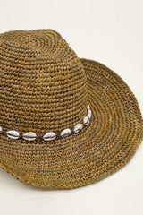 Kalani Raffia Western Rancher ~ Brown - Shake Your Bon Bon