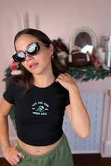 Let The Good Times Roll Ribbed Baby Tee - Shake Your Bon Bon