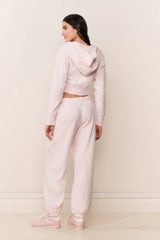 Lillia Bow Print Sweatpant ~ Chantilly - Shake Your Bon Bon