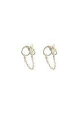Little Circles Chain Hoops ~ Gold Filled - Shake Your Bon Bon