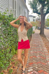 Love Letter Halter Top - Shake Your Bon Bon