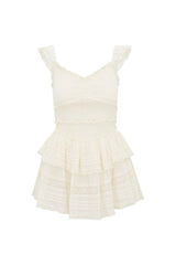 Lovine Dress ~ Off White - Shake Your Bon Bon