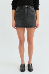 Malibu Mini Skirt ~ Spade - Shake Your Bon Bon