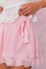 Matera Skirt ~ Cherry Pink - Shake Your Bon Bon