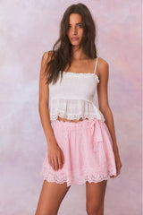 Matera Skirt ~ Cherry Pink - Shake Your Bon Bon
