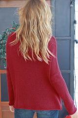 Merry Embroidered Crew Neck
