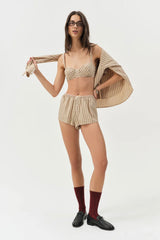 Mindy Underwire Bra ~ Brown - Shake Your Bon Bon