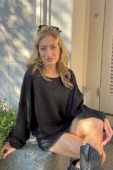 Most Wanted Boatneck Sweater - Shake Your Bon Bon