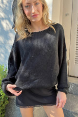Most Wanted Boatneck Sweater - Shake Your Bon Bon