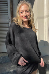 Most Wanted Boatneck Sweater - Shake Your Bon Bon