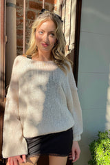 Most Wanted Boatneck Sweater - Shake Your Bon Bon