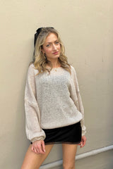 Most Wanted Boatneck Sweater - Shake Your Bon Bon