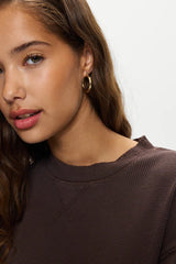 Noah Thermal Long Sleeve Shirt ~ Walnut - Shake Your Bon Bon