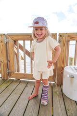 Organic Cotton 2 Piece Set ~ Cream - Shake Your Bon Bon