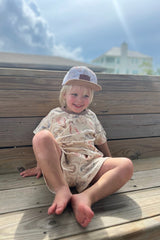 Organic Cotton 2 Piece Set ~ Oyster - Shake Your Bon Bon
