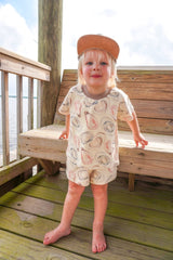 Organic Cotton 2 Piece Set ~ Oyster - Shake Your Bon Bon