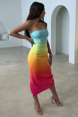 Over the Rainbow Sequin Midi - Shake Your Bon Bon